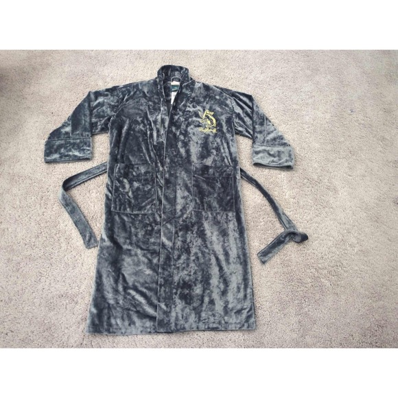 Harry Potter Hufflepuff Velvet Robe Youth XXS/XS Embroidered Logo